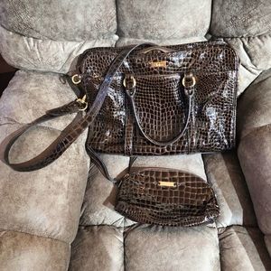 Cole Haan Laptop Handbag and Cosmetic Pouch